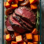 Paleo Beef Liver with Sweet Potato and Onions - nutrient-dense meal packed with vitamins and flavors.
